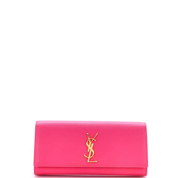 Saint Laurent Handbags - Saint Laurent Long Classic Monogram Clutch Leather